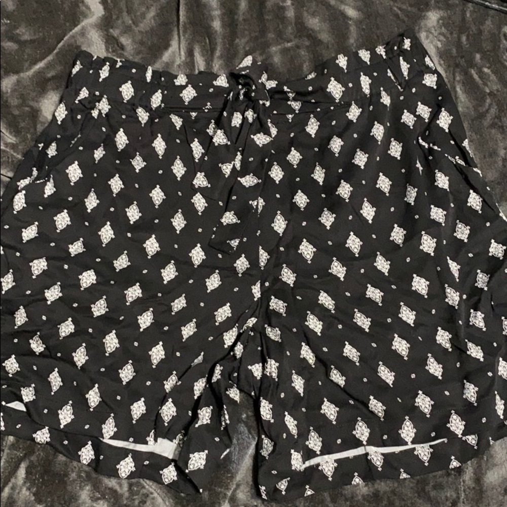 High waisted shorts